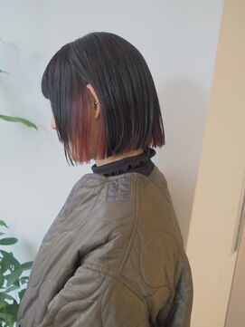 エニィ 池袋西口(Any) 黒髪/グレーベージュ/レイヤーロング/前髪パーマ/池袋 24w