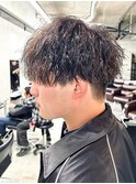 MEN'S HAIR　ツイストスパイラルパーマ　葛西LEVEL