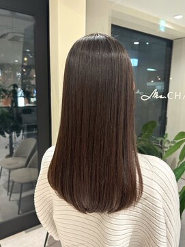 ミズチャーム(Ms.CHARM) サラ艶ロング/ショコラブラウン