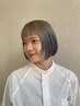 【トレンドヘア☆】　小顔似合わせカット+透明感カラー+トリートメント　