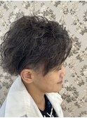 白髪ぼかし、カールスタイル、30.40.50.60代オーガニックカラー