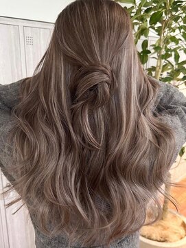 スティロ(stylo) ハイライトカラーグレージュベージュケアブリーチダブルカラー