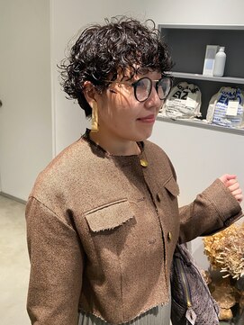 エイゾー 銀座(EIZO) くるくるパーマ/マッシュショート/マッシュショートパーマ