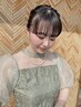 ヘアセット＋メイク　￥9350