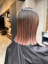 サニー 渋谷(SUNNY)&nbsp;バレイヤージュ、ハイライト、レイヤーロング、グレーベージュ