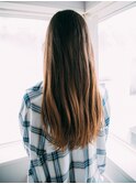 大人っぽいロング/透明感カラー