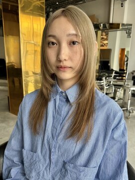 スクリーン(SCREEN) ホワイトグレージュ/デジタルパーマ/チェリーブラウン/三宮/元町