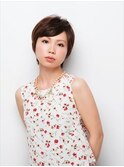 女性らしいコンパクトなショートで季節先取り☆