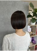 ぷつっとショートボブ