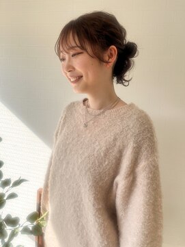 ミモザ シンサイバシ(Mimosa shinsaibashi) ルーズお団子仕上げ