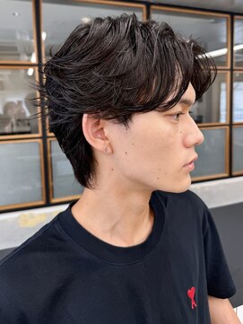 ソア 渋谷(soar) メンズパーマ◎韓国風マッシュニュアンスパーマダウンパーマ