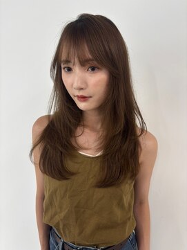 ユーフォリア 青山(Euphoria) 20代30代髪質改善カラーミルクティアッシュ韓国ヘア