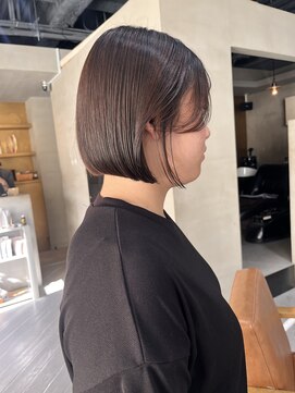 ヘアー アイス ルーチェ(HAIR ICI LUCE) 人気！ボブヘアミニボブ　中西