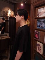 ブロック ジャポン(bloc japon)&nbsp;マッシュボブ　センターパート　メンズショート　ミニボブ