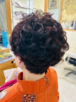 メルサ(Merusa)の写真/「パーマがとれやすい」と諦めていた方へ。高リッジで乾いても再現性が高く、持ちの良い美しいウエーブを！