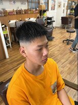 ヘアスタジオ ロメオ(hair studio Romeo)&nbsp;フェードクロップアーミーカット