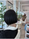 内巻きボブ