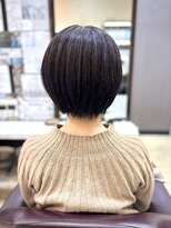 トレセッテ(tre sette)&nbsp;ナチュラルブラウンカラー/ショートボブスタイル