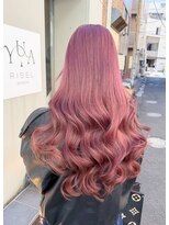 リゼル ユア 渋谷(RISEL YUA)&nbsp;『ブリーチ１回』ピンクパープルカラー