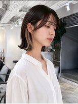 フィルムス 渋谷(FILMS) ショートボブ/ミルクブラウン/シースルー/30代40代50代