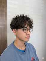 ワンワンオー バーバーショップ コンチネンタル(@110 BARBER SHOP continental)&nbsp;シャドウパーマ