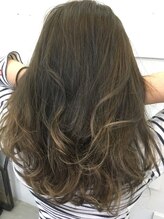 リズムス ヘアデザインラボ w３dグラデーションカラー