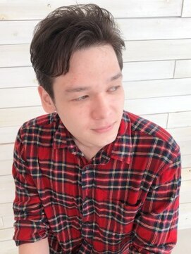 ラック 辻堂(LUCK) men's hair×前髪かきあげ