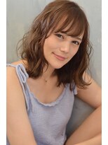 アソビ(Asobi)&nbsp;【外国人風】柔らかアッシュ×ロブ