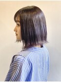 切りっぱなしボブ