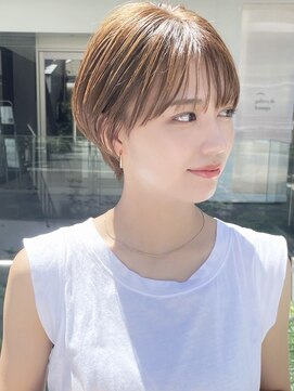 コクーン(Cocoon) 大人マッシュ#くびれヘア#アプリコットオレンジ