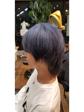 ヘアステージ ラプリュム(HAIR STAGE Ra Plume) 【Ra　Plume】ショート・ロイヤルネイビー