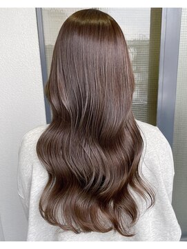 マーシアバイアルティナ 蒲田店(Marcia by artina) カーキアッシュ_冬カラー_くびれヘア_メルティカラー2