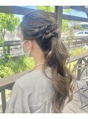 【LauLau  竹内】ヘアセット