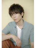 アッシュブラック/カルマパーマ［御茶ノ水/神保町］