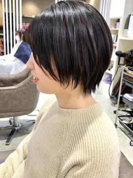 ラファンス イマザト(LaFENCE IMAZATO) ショートスタイル　大人可愛い20代30代40代50代　髪質改善　黒髪