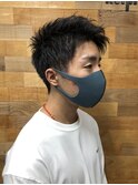 ツーブロックショート
