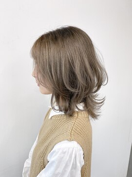 エイト 池袋店(EIGHT ikebukuro) 【EIGHT 池袋】ミルクティーグレージュ×ウルフ