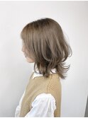【EIGHT 池袋】ミルクティーグレージュ×ウルフ
