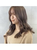 ミント(mint) 【 王道モテ髪!!ミルクティーベージュ* 】