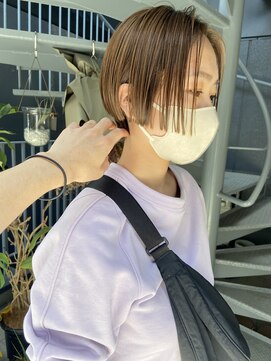 パープル(PURPLE) ショートボブ☆