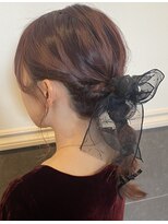 ガーデン Garden ヘアーメイク hair make&nbsp;結婚式お呼ばれヘアアレンジ