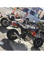 クリップスセカンド(CLIPS 2nd) 突っ込まれ廃車になったAPE50
