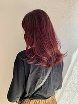 エッジ 下北沢(edge.)&nbsp;トレンドレッドカラー　edge.下北沢