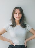 【Un ami】《増永剛大》 オリーブグレージュ、くびれヘア
