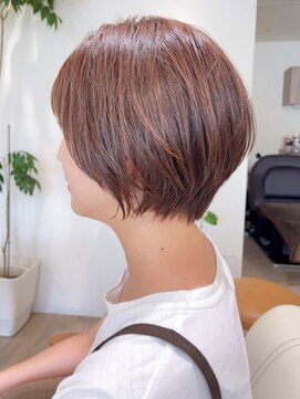 アイ(I.) 【 Ｉ. 】30代からのナチュラル前下がりショートボブ　川口