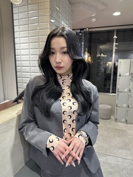 リリー(Lilley) 松岡宏海スタイル/天神韓国風/チョコレート/姫カット/前髪/当日