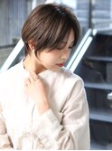 Ratuna【西宮北口】小顔シルエット☆大人の耳かけショート