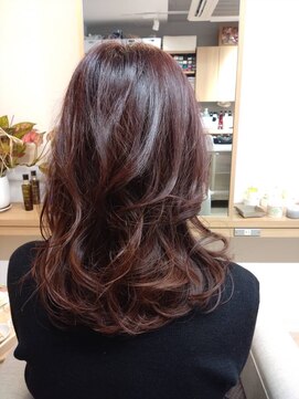 セ サンパ(c'est SYMPA) 艶ピンクアッシュ