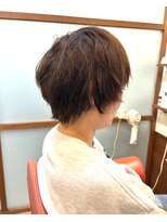 ムードコア 関内店(mu;d Coa) ふんわりレイヤーショート