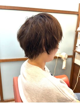 ムードコア 関内店(mu;d Coa) ふんわりレイヤーショート